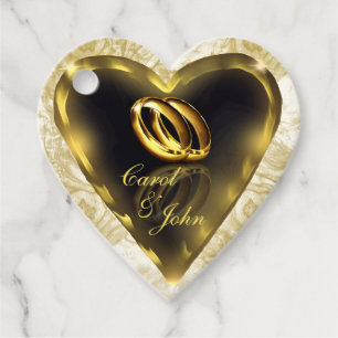 Was Gott zusammengesetzt hat (Gold) Hochzeit Geschenkanhänger
