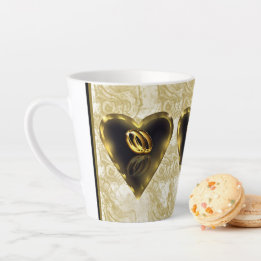 Was Gott zusammengestellt hat Hochzeit Milchtasse