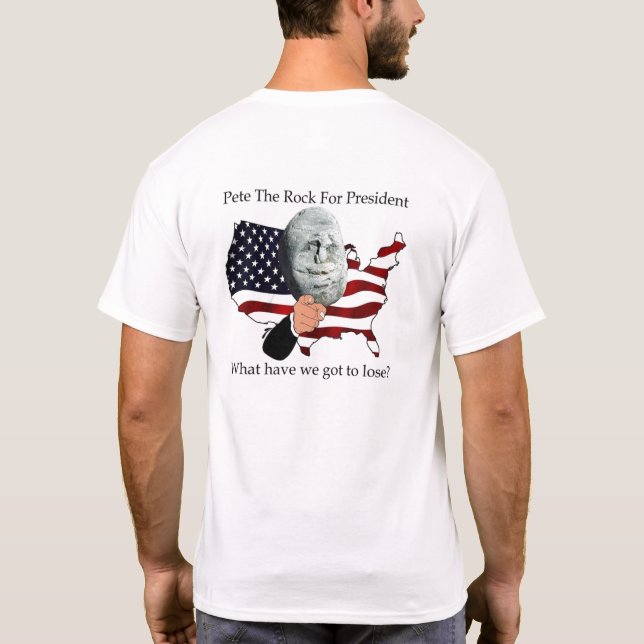 Was haben wir got, um T - Shirt zu verlieren? (Rückseite)