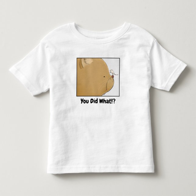 Was hast du getan? kleinkind t-shirt (Vorderseite)