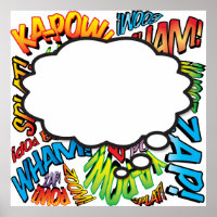 Was ich denke Pop Art Comic Book