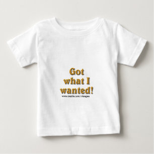 Was ich Gewollt habe got Baby T-shirt