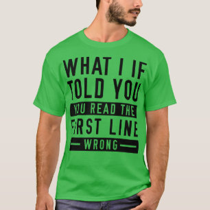 Was ich Ihnen sagen soll 1 T-Shirt
