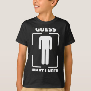 Was ich lustig Badezimmer peinlich Humor brauche T-Shirt