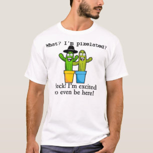Was? Ich pixelated? T-Shirt