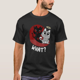 Was Ich War's Nicht - Lustige Böse Katze Süße Katz T-Shirt