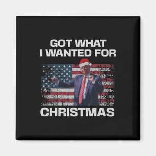 Was ich zu Weihnachten Gewollt habe - Trump 2024 W Magnet