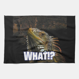 Was? Iguana Geschirrtuch