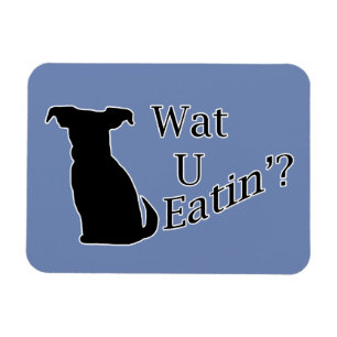 Was ihr Hund isst Magnet