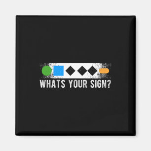 Was Ihr Schild Sport Snowboarden Magnet