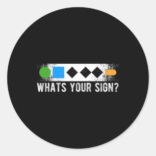 Was Ihr Schild Sport Snowboarden Runder Aufkleber