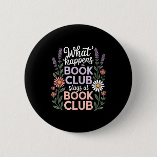Was im Buchclub passiert, bleibt im Buchclub Button