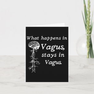 Was im Vagus passiert, bleibt im Vagus Nervensyste Karte