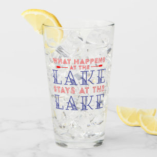 Was in dem See geschieht, bleibe in dem See Glas