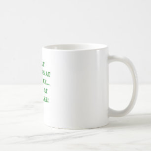 Was in dem See geschieht, bleibe in dem See Kaffeetasse