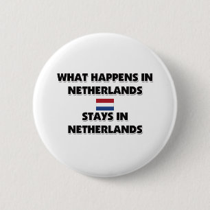 Was in den NIEDERLANDEN geschieht, bleibe dort Button