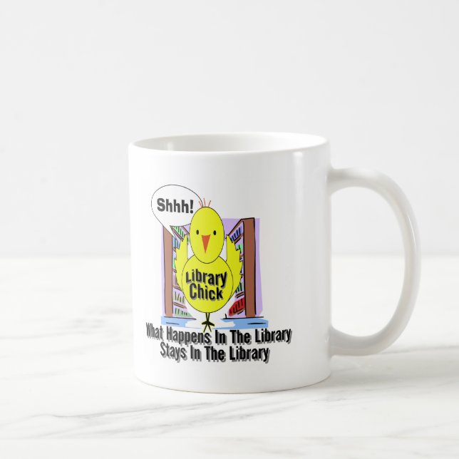 Was in der Bibliothek… geschieht Kaffeetasse (Rechts)