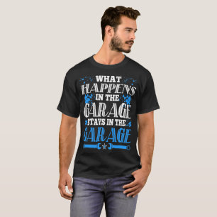 Was in der Garage geschieht, bleibe im T-Shirt