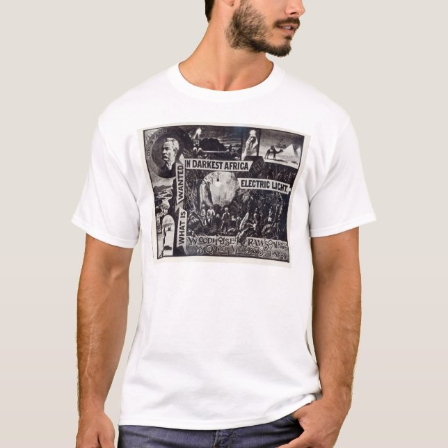 Was in dunkelstem Afrika gewollt wird, ist T-Shirt (Vorderseite)