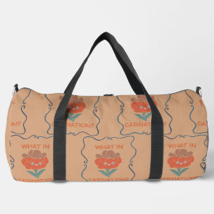 Was in Nelke Lustige Cowboy-Blume Duffle Bag