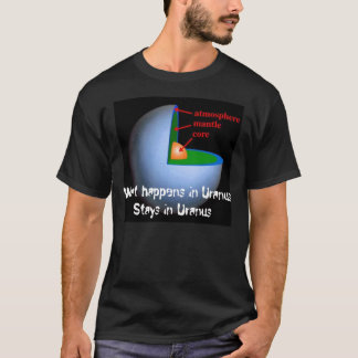 Was in Uranus geschieht, bleibe in Uranus T-Shirt