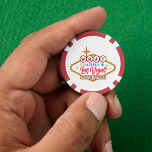 Was in Vegas Bleibe in Vegas Pokerchips