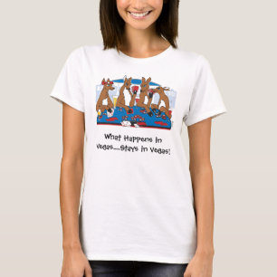 Was in Vegas Bleibe, in Vegas T-Shirt