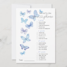 Was ist auf deinem Handy Blue Butterflies Game?