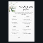 Was ist auf Ihrem Handy Grün Brautparty Spiel<br><div class="desc">Was ist auf Ihrem Handy,  Grün-Brautparty-Spiel. Machen Sie Ihre Hochzeit zu einer lustigen Hochzeit mit diesem Brautparty.</div>