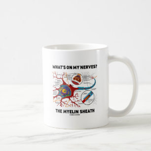 Was ist auf meinen Nerven? Die myelin-Hülle Kaffeetasse