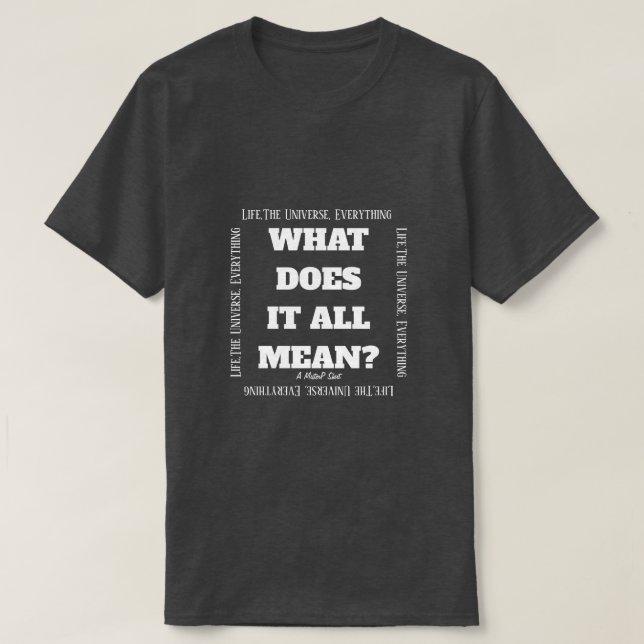 Was ist das alles Gemein? - Ein MisterP-Shirt T-Shirt (Design vorne)
