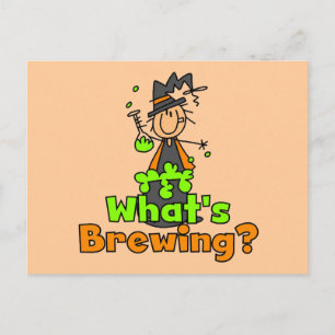 Was ist das Brauen von T - Shirt und Geschenken? Postkarte