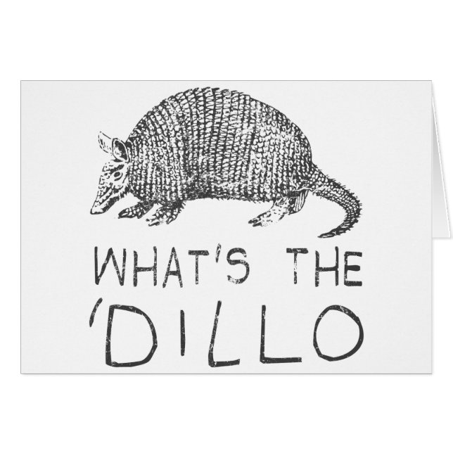Was ist das Dillo? (Vorderseite (Horizontal))