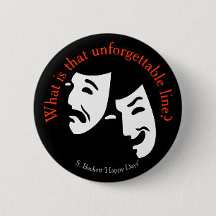 "Was ist das für eine unvergessliche Linie?" Theat Button