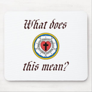 Was ist das Gemein? Mousepad