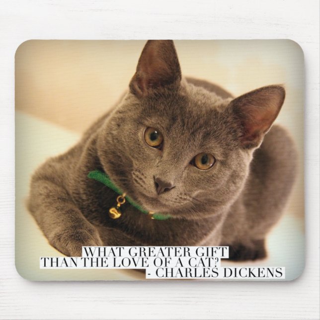 Was ist das größere Geschenk als die Liebe einer K Mousepad (Vorne)