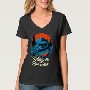 Was ist das Reel Deal Lakes Fishing Lagoon Fisherm T-Shirt