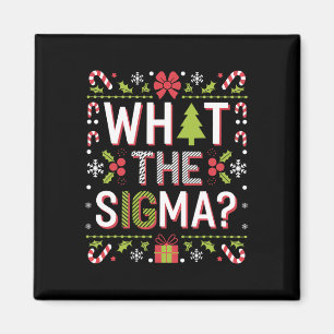 Was ist das Sigma lustige Santa Clause Gen Alpha X Magnet