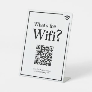 Was ist das Wifi? Unterschreiben für Zuhause zur F Sockelschild