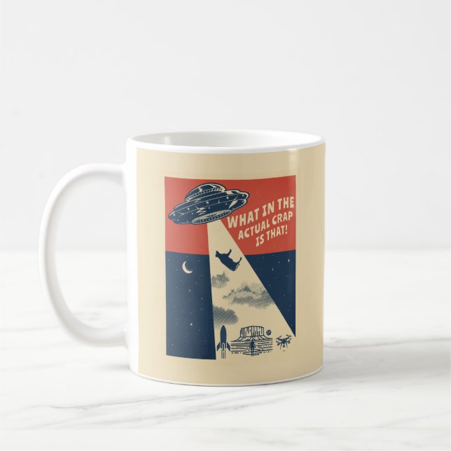 Was ist das wirklich? UAP Kaffeetasse (Links)