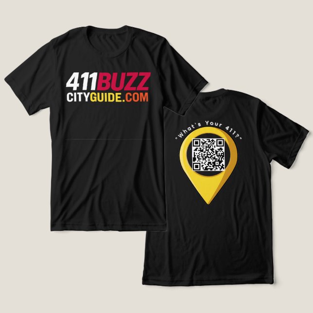 Was ist dein 411 T - Shirt? Tri-Blend Shirt (Design vorne & hinten)