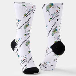 Was ist dein Lebenskonzept? Drosophila Biology Socken