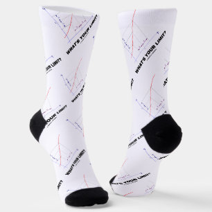 Was ist dein Limit? Spaß für die Begrenzungsfunkti Socken