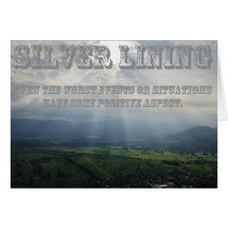 Was ist dein Silber-Lining?