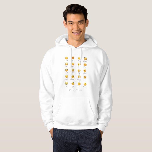 Was ist deine Laune Hoodie? Hoodie (Vorne ganz)