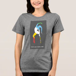 Was ist deine Superkraft? Monat des Stolzes auf Be Tri-Blend Shirt