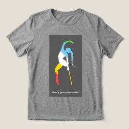 Was ist deine Superkraft? Monat des Stolzes auf Be Tri-Blend Shirt
