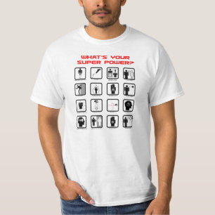 Was ist deine Supermacht? Wissenschaftliche Power T-Shirt