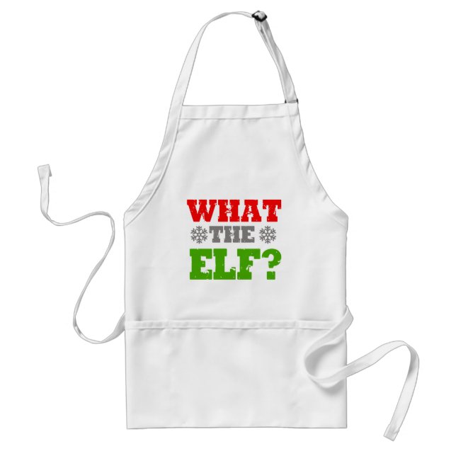 WAS IST DER ELF -.png Schürze (Vorne)