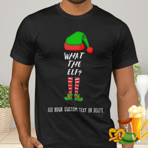 Was ist der Elf? Weihnachtsfamilie im T - Shirt pa